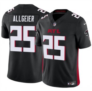 Men's Atlanta Falcons #25 Tyler Allgeier Black 2024 F.U.S.E. Vapor Untouchable Limited Football Stitched Jersey