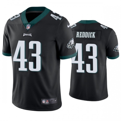 Men's Philadelphia Eagles #43 Haason Reddick Black Vapor Untouchable Limited Stitched Jersey