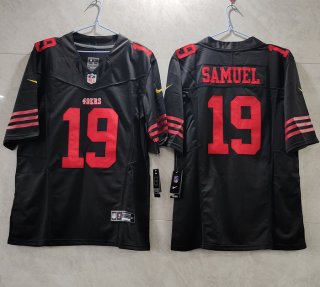 Men's San Francisco 49ers #19 Deebo Samuel Red 2023 F.U.S.E. Vapor Untouchable Limited Stitched Football Jersey