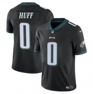 Men's Philadelphia Eagles #0 Bryce Huff Black Vapor Untouchable Limited Football Stitched Jersey