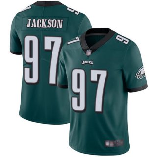 Men's Philadelphia Eagles #97 Malik Jackson Midnight Green Team Color Men's Stitched Football Vapor Untouchable Limited Jersey