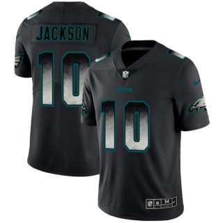 Nike Eagles 10 DeSean Jackson Black Arch Smoke Vapor Untouchable Limited Jersey