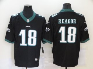 Men's Philadelphia Eagles #18 Jalen Reagor Black 2020 Vapor Untouchable Stitched NFL Nike Limited Jersey