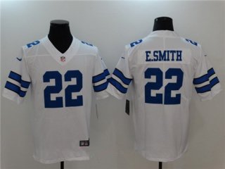 Men's Dallas Cowboys #22 Emmitt Smith White 2017 Vapor Untouchable Stitched NFL Nike Limited Jersey