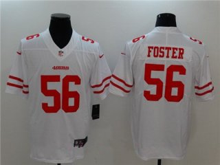 Men's San Francisco 49ers #56 Reuben Foster White 2017 Vapor Untouchable Stitched NFL Nike Limited Jersey