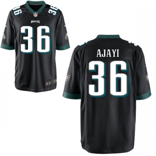 Mens Philadelphia Eagles #36 Jay Ajayi Nike Elite Black Jersey