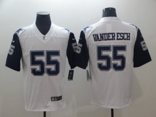 Nike Cowboys #55 Rolando VandereschWhite Men's Stitched NFL Limited Rush Jersey