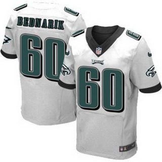 Men's Philadelphia Eagles #60 Chuck Bednarik White Retired Player NFL Nike Elite Jersey