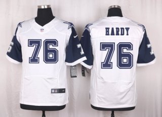 Men's Dallas Cowboys #76 Greg Hardy Nike White Color Rush 2015 NFL Elite Jersey