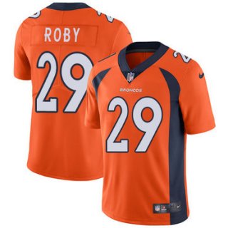 Nike Denver Broncos #29 Bradley Roby Orange Team Color Men's Stitched NFL Vapor Untouchable Limited Jersey