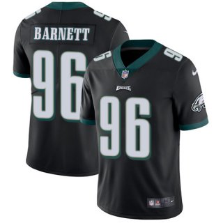 Nike Philadelphia Eagles #96 Derek Barnett Black Alternate Men's Stitched NFL Vapor Untouchable Limited Jersey