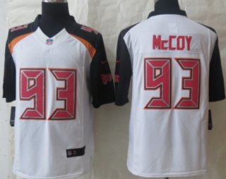 Nike Tampa Bay Buccaneers #93 Gerald McCoy 2014 White Limited Jersey