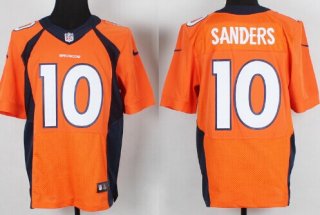 Nike Denver Broncos #10 Emmanuel Sanders 2013 Orange Elite Jersey