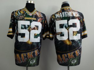 Nike Green Bay Packers #52 Clay Matthews 2014 Fanatic Fashion Elite Jersey