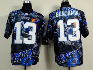 Nike Carolina Panthers #13 Kelvin Benjamin 2014 Fanatic Fashion Elite Jersey