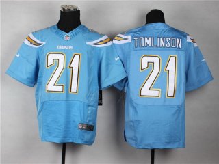 Nike San Diego Chargers #21 LaDainian Tomlinson 2013 Light Blue Elite Jersey