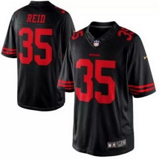 Nike San Francisco 49ers #35 Eric Reid 2015 Black Limited Jersey