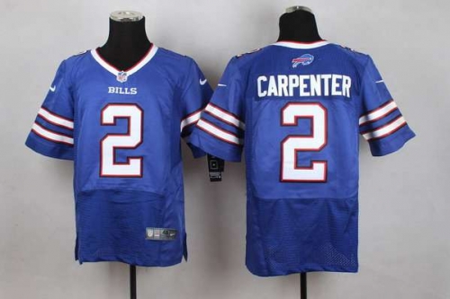 Men's Buffalo Bills #2 Dan Carpenter 2013 Nike Light Blue Elite Jersey