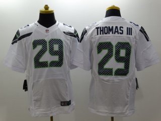 Nike Seattle Seahawks #29 Earl Thomas III White Elite Jersey