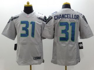 Nike Seattle Seahawks #31 Kam Chancellor Gray Elite Jersey