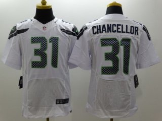 Nike Seattle Seahawks #31 Kam Chancellor White Elite Jersey