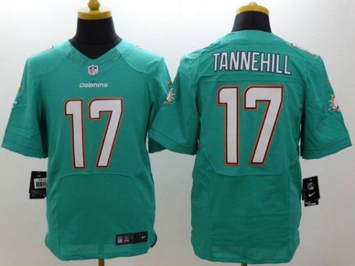 Nike Miami Dolphins #17 Ryan Tannehill 2013 Green Elite Jersey