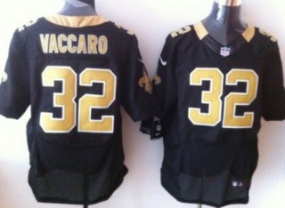 Nike New Orleans Saints #32 Kenny Vaccaro Black Elite Jersey