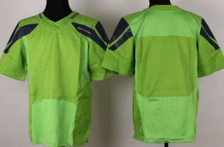 Nike Seattle Seahawks Blank Green Elite Jersey