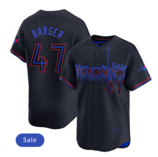 Men's Toronto Blue Jays #47 Addison Barger City Connect Limited Jersey Baseball Jersey