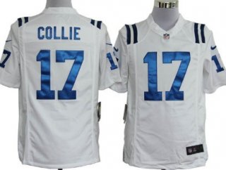 Nike Indianapolis Colts #17 Austin Collie White Game Jersey