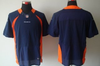 Nike Denver Broncos Blank Blue Elite Jersey