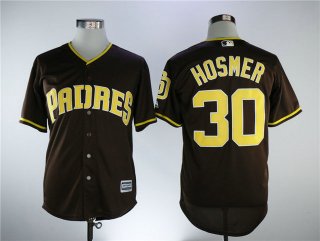 Padres 30 HOSMER Brown New Cool Base MLB Jersey