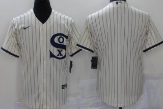 Men's Chicago White Sox Blank Cream 2021 Field of Dreams Cool Base Jersey