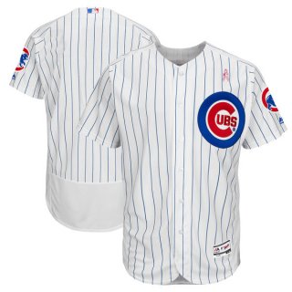 Chicago Cubs Blank White 2018 Mother's Day Flexbase Jersey