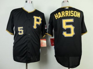 Pittsburgh Pirates #5 Josh Harrison Black Jersey