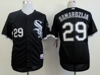 Chicago White Sox #29 Jeff Samardzija Black Jersey