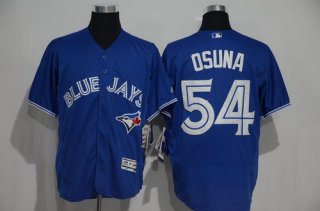 Men's Toronto Blue Jays #54 Roberto Osuna Blue 2016 Flexbase Majestic Baseball Jersey