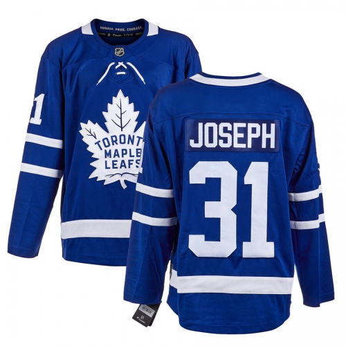 Men's Toronto Maple Leafs #31 Curtis Joseph Blue Stitched Jersey