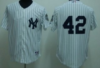 New York Yankees #42 Mariano Rivera White Jersey