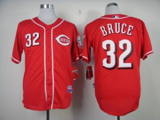 Cincinnati Reds #32 Jay Bruce Red Jersey