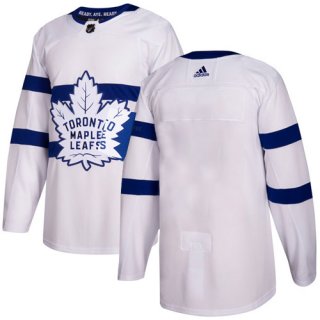 Adidas Toronto Maple Leafs Blank White Authentic 2018 Stadium Series Stitched NHL Jersey