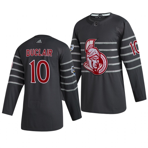 Men's Ottawa Senators #10 Anthony Duclair Gray 2020 NHL All-Star Game Adidas Jersey