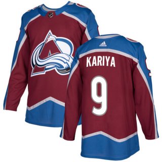 Adidas Colorado Avalanche #9 Paul Kariya Burgundy Home Authentic Stitched NHL Jersey