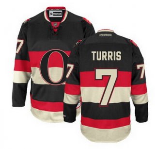 Ottawa Senators #7 Kyle Turris Black Third Jersey