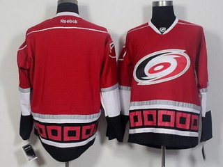 Men's Carolina Hurricanes Blank Red Third Hockey Jersey