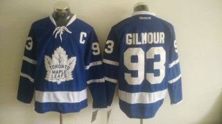 Men's Toronto Maple Leafs #93 Doug Gilmour Royal Blue 2016-17 Home 100TH Anniversary Hockey Jersey