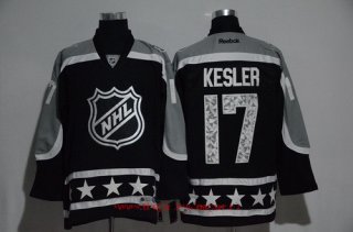 Men's Pacific Division Anaheim Ducks #17 Ryan Kesler Reebok Black 2017 NHL All-Star Stitched Ice Hockey Jersey