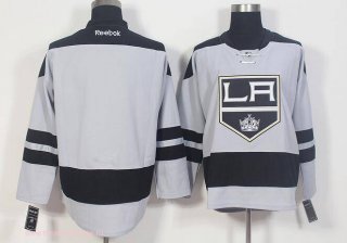 Men's Los Angeles Kings Blank Gray Alternate Stitched NHL 2016-17 Reebok Hockey Jersey