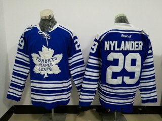 Men's Toronto Maple Leafs #29 William Nylander Blue 2014 Winter Classic Stitched NHL Reebok Hockey Jersey