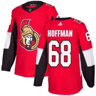 Adidas Senators #68 Mike Hoffman Red Home Authentic Stitched NHL Jersey